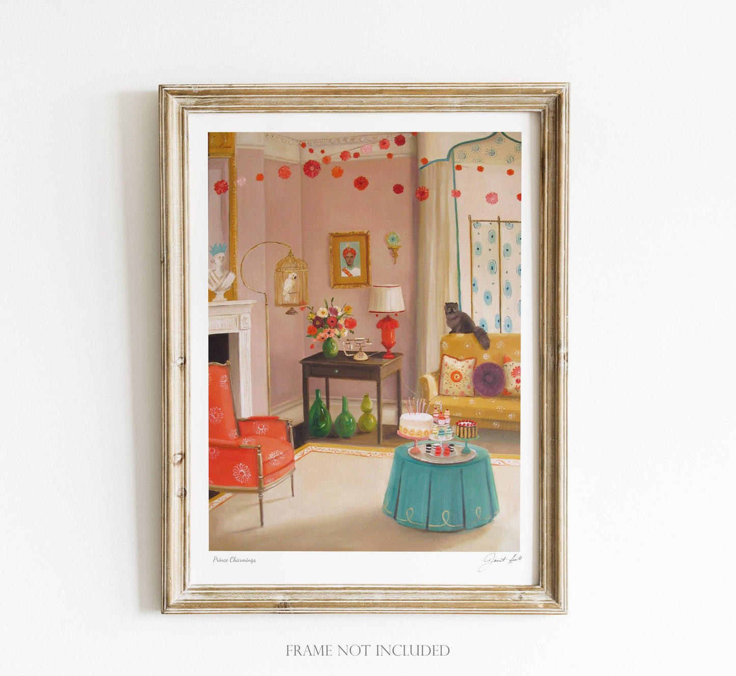 Prince Charmings Art Print - 8.5" X 11"
