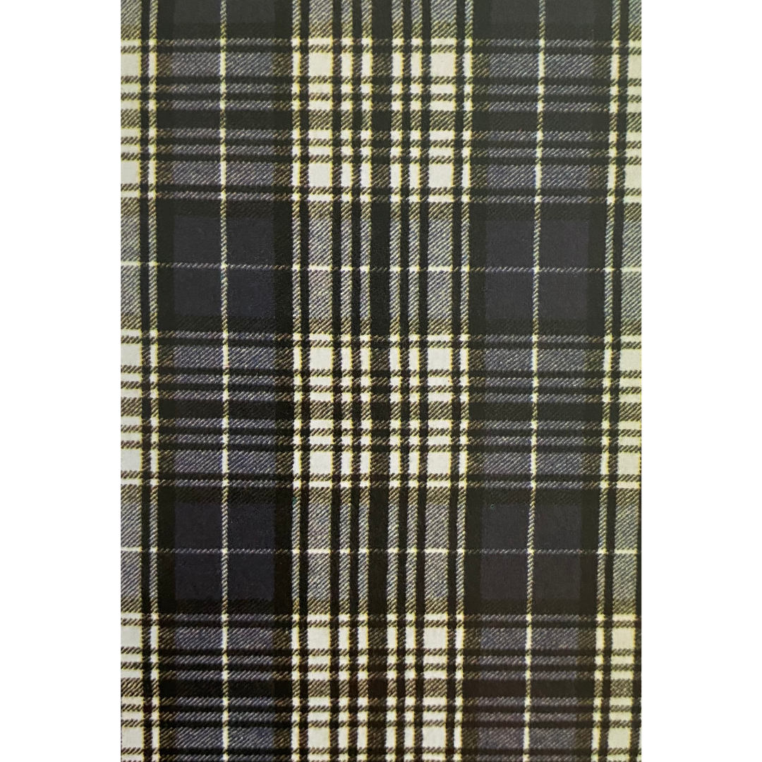 Napier Tartan - Print & White Frame