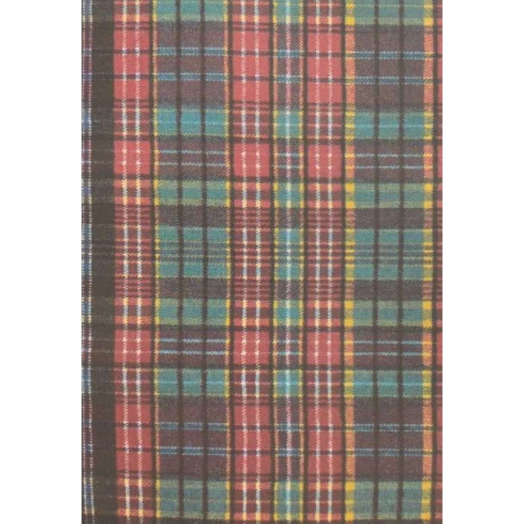 Ogilvie of Airlie Tartan - Print & White Frame