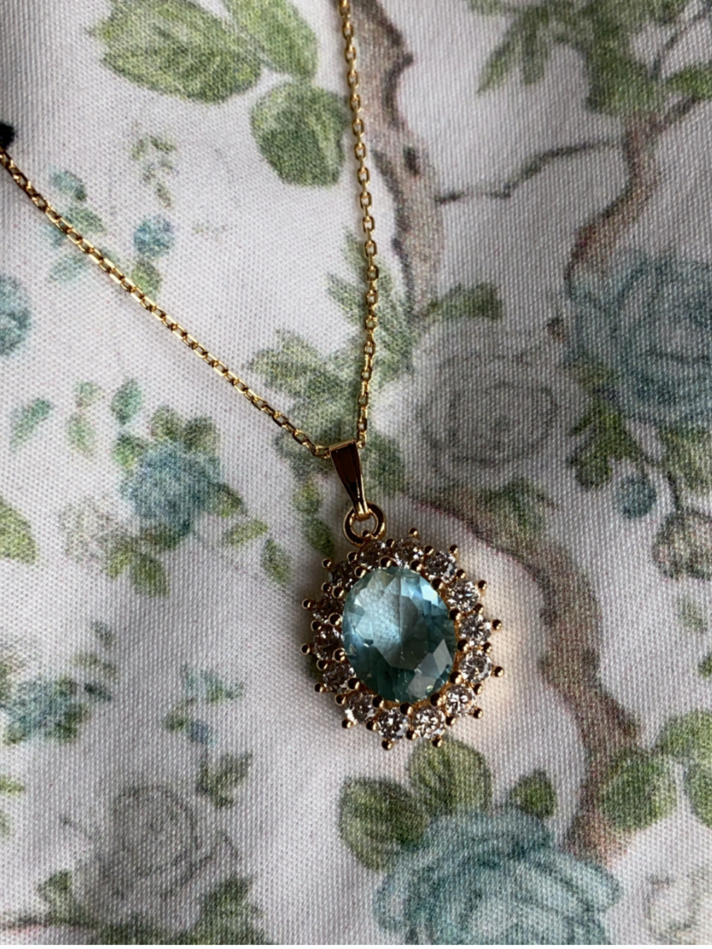 The Duchess Necklace - Aqua