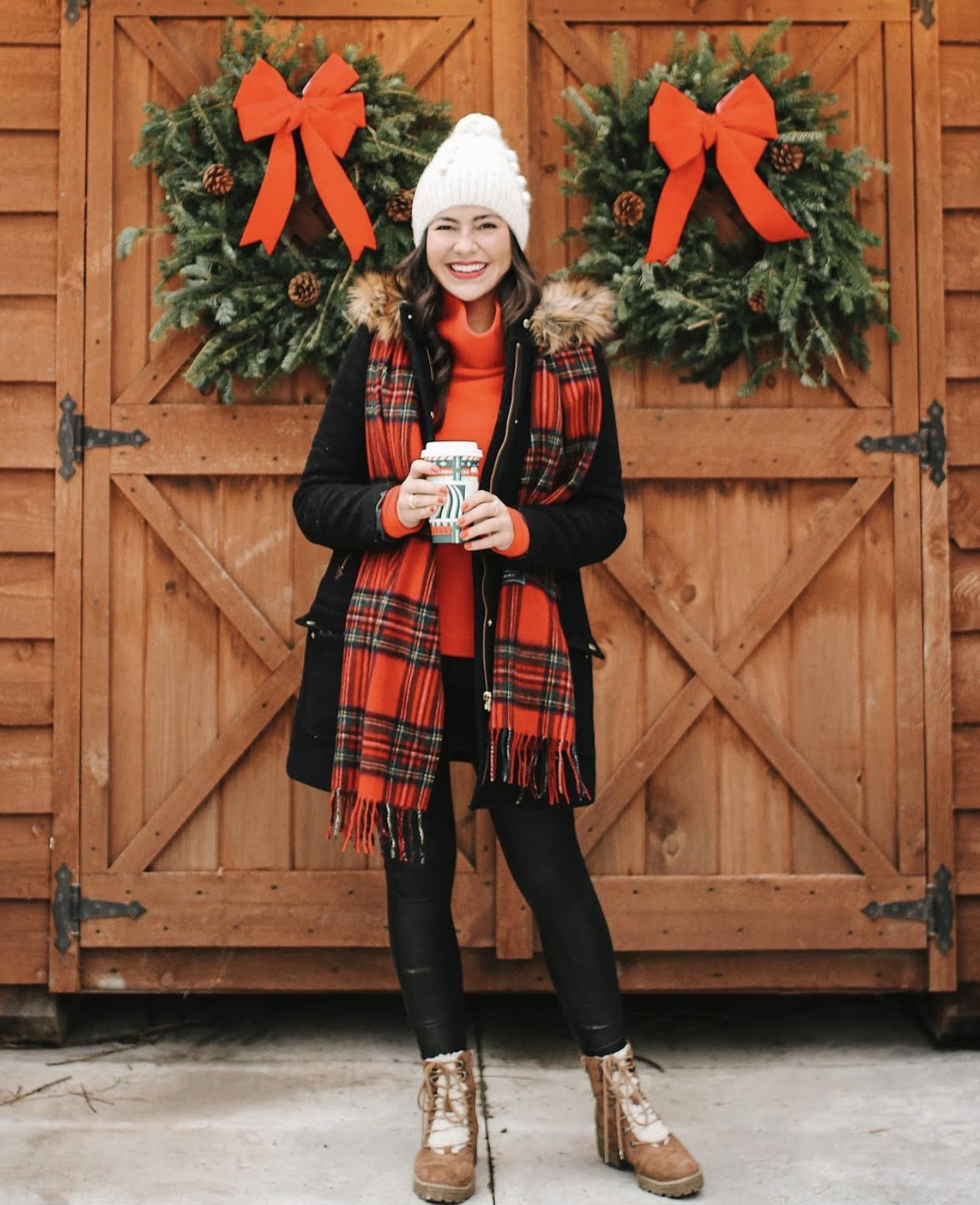 Lambswool Scarf in Stewart Royal Tartan