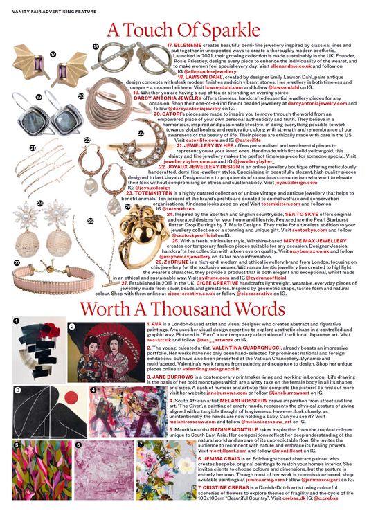 Sea to Skye Featured in Vanity Fair UK