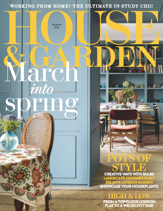 As Seen in the March 2021 edition of House & Garden Magazine