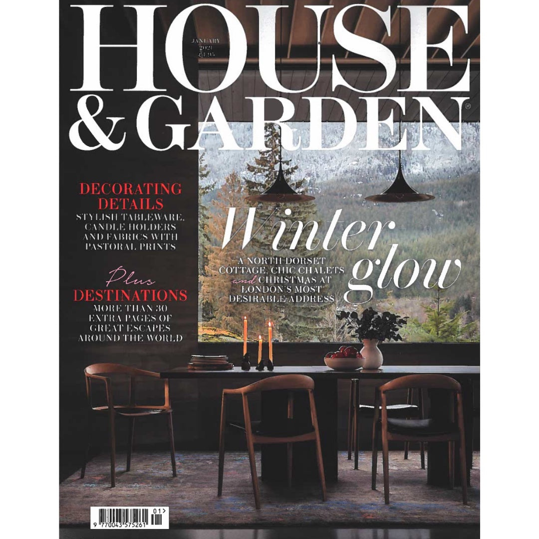 As Seen in House & Garden's January Issue