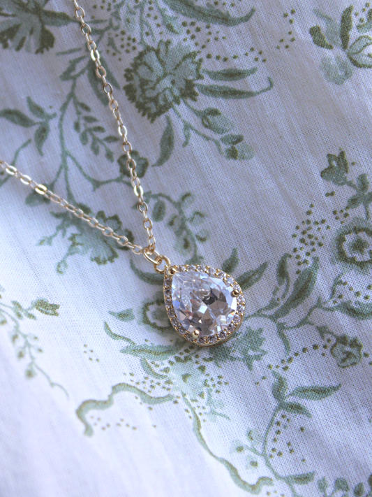 Sparkle Gemstone Necklace
