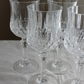 Crystal Wine Glasses - Set of 4