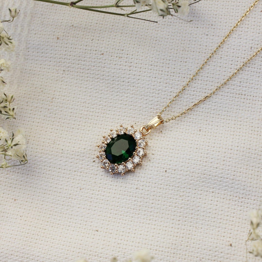 The Duchess Necklace - Emerald