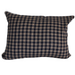 Petite Plaid Pillow Cover in Navy