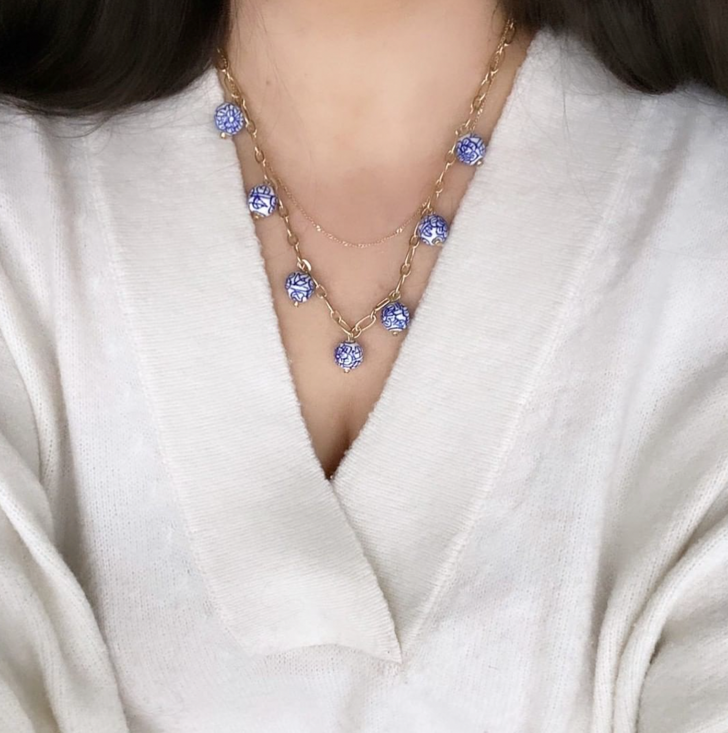 Chinoiserie Layered Necklace