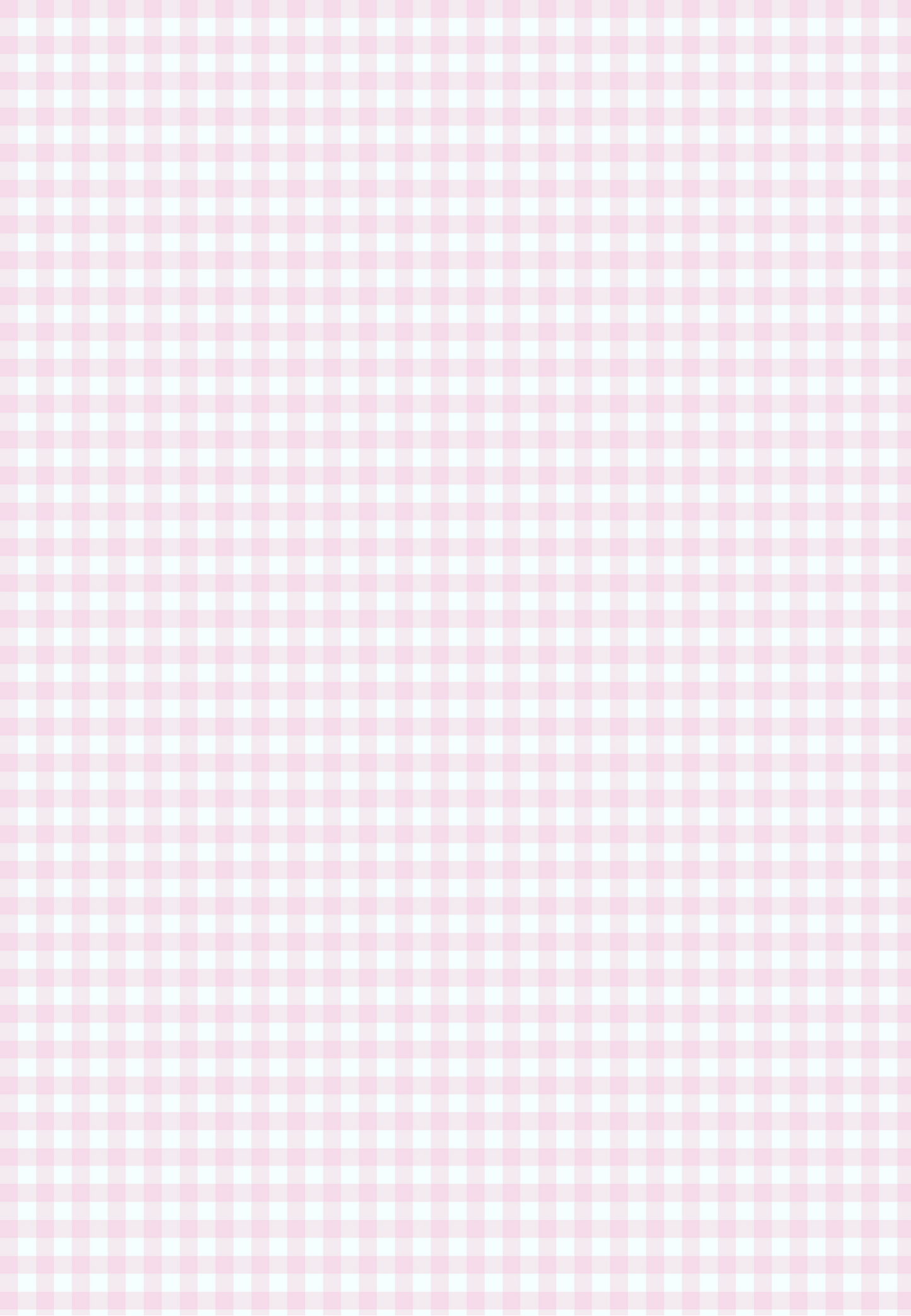 Light Pink Gingham Wrapping Paper