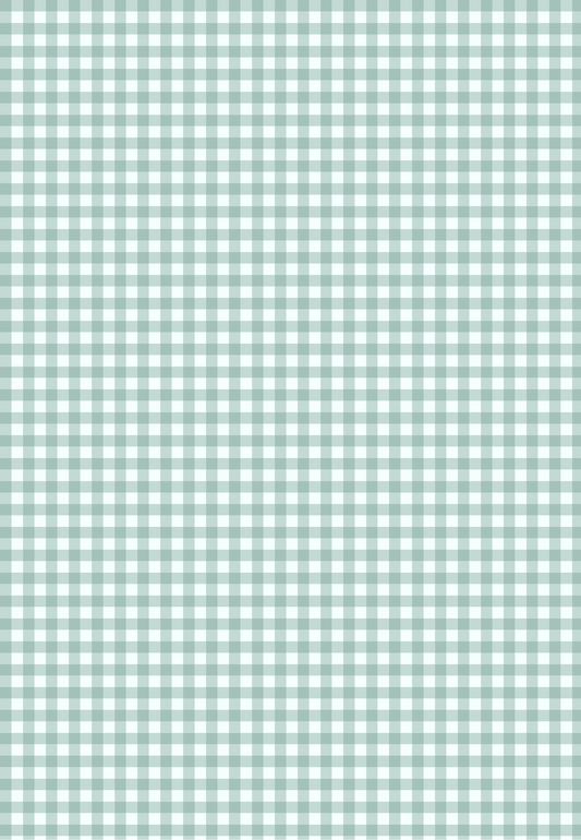 Quiet Sage Gingham Wrapping Paper