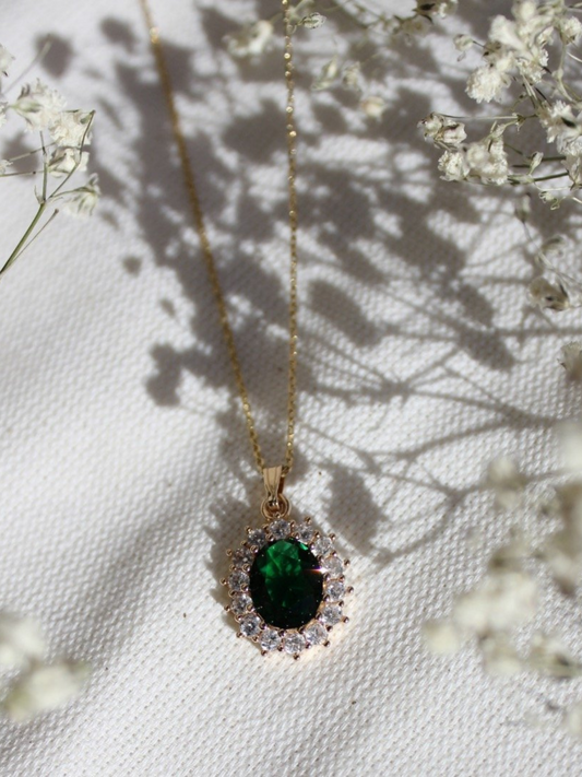 The Duchess Necklace - Emerald