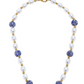 Chinoiserie & Pearl Beaded Necklace